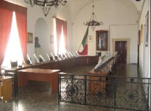 Sede Municipale centrale di Palazzo Gallone - Aula Consiliare